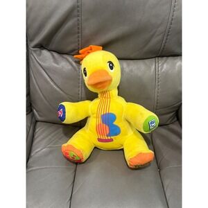 First Act Little First Discovery Musical Duck Plush Yellow Learning 2008 works